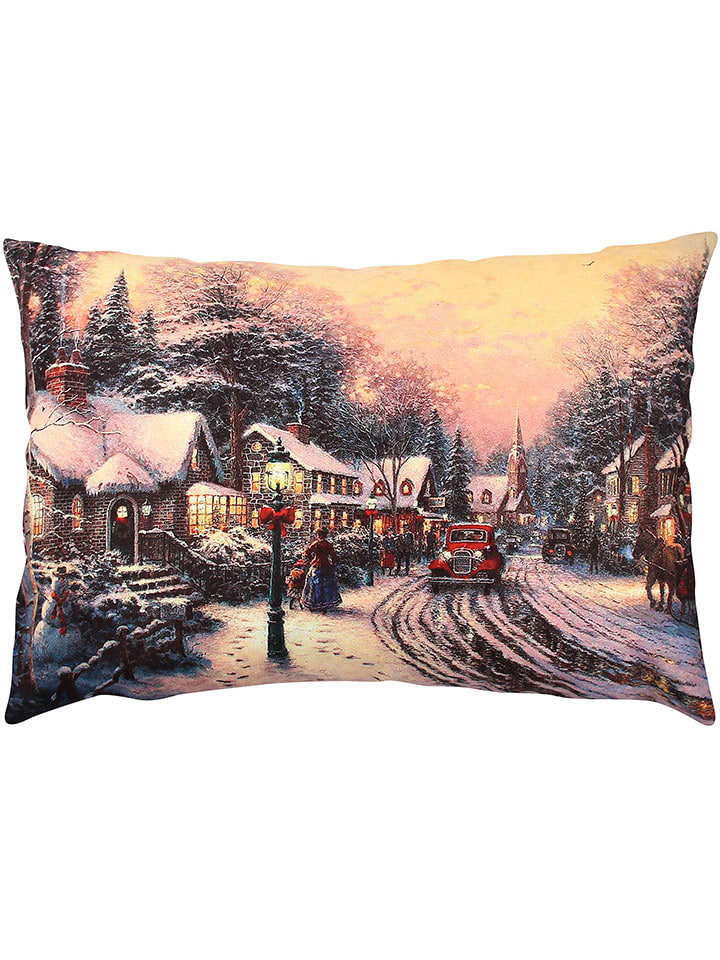 ABERTO DESIGN Poduszka ze wzorem rozmiar: 33x48 cm