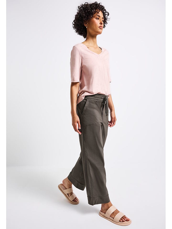 Street One Spodnie w kolorze antracytowym rozmiar: W42/L28