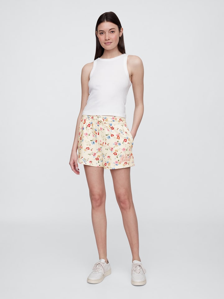 GAP Szorty dresowe w kolorze beżowym rozmiar: L