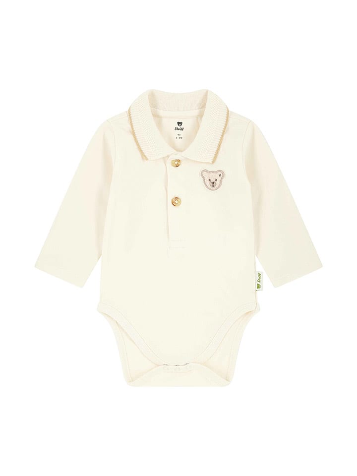Steiff Body w kolorze kremowym rozmiar: 80