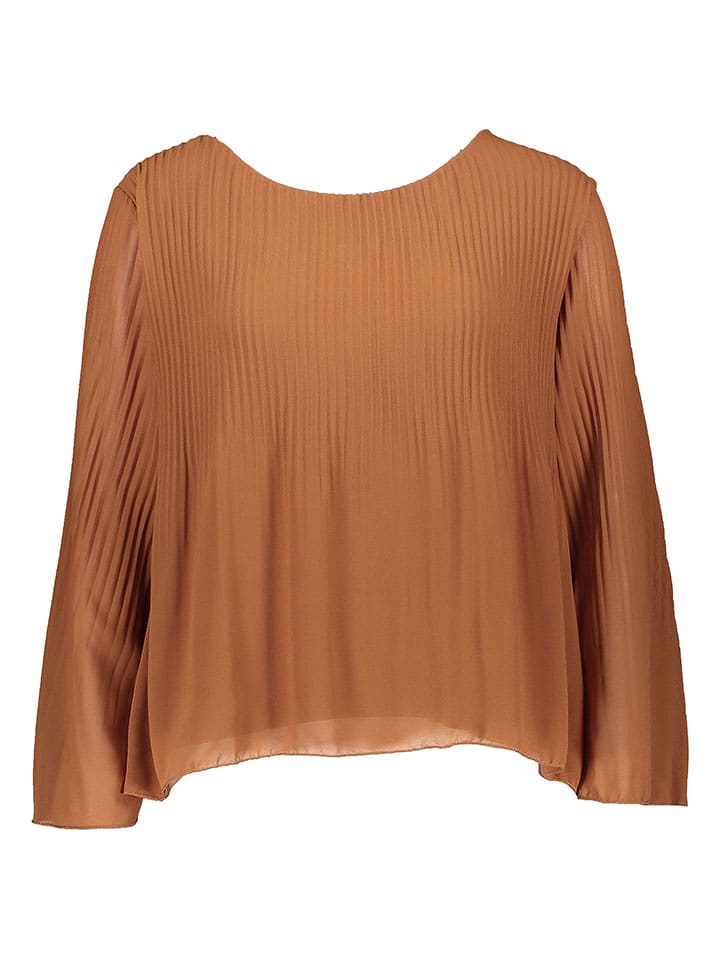 Sublevel Bluzka w kolorze jasnobrązowym rozmiar: M