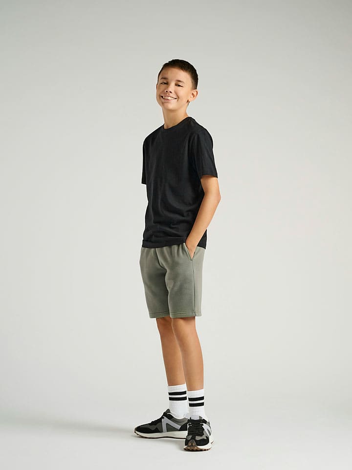 ONLY & SONS Junior Szorty dresowe "Ceres" w kolorze szarym rozmiar: 128