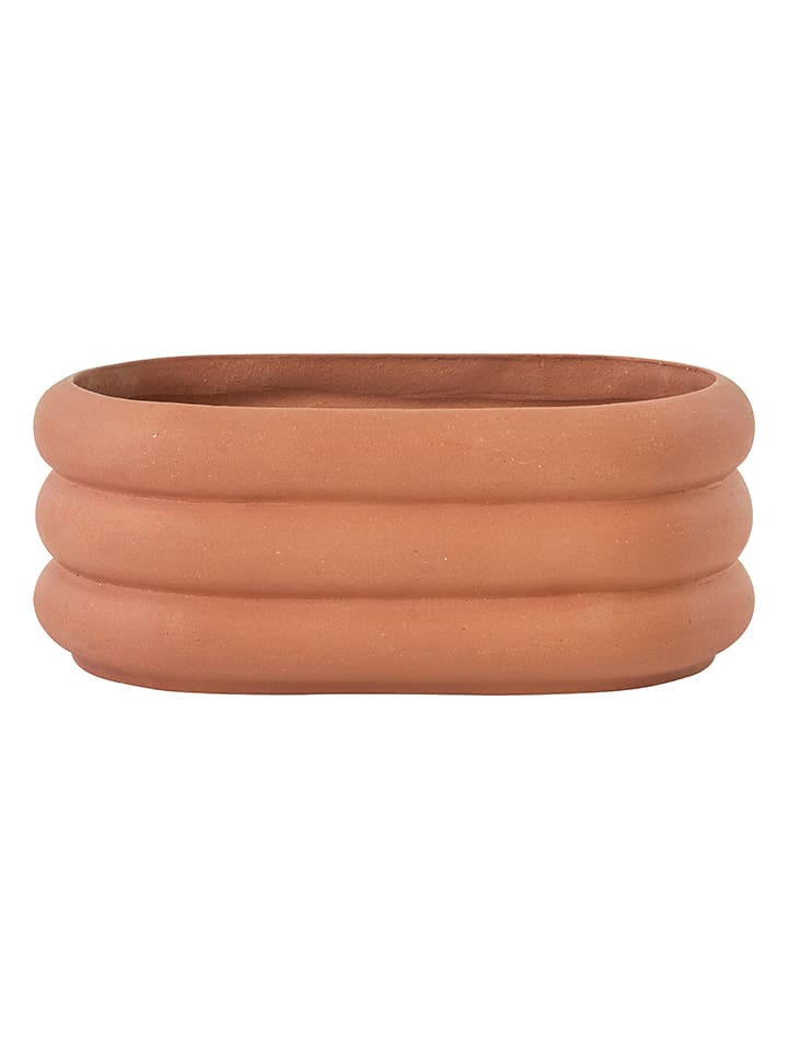 OYOY living design Doniczka "Awa" w kolorze jasnobrązowym - 54 x 21 x 30 cm rozmiar: onesize