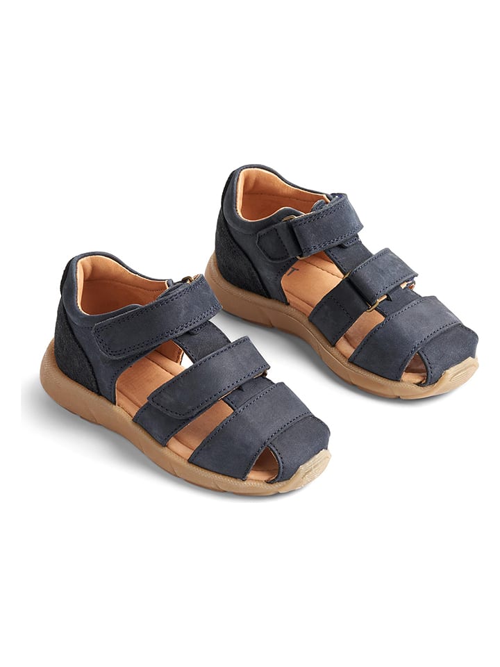 Wheat Półsandały "Figo" w kolorze granatowym rozmiar: 25