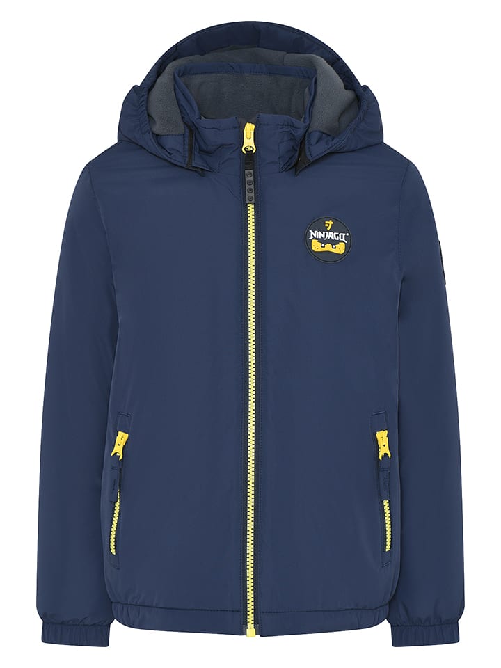 LEGO Kurtka softshellowa "Jebel 601" w kolorze granatowym rozmiar: 146