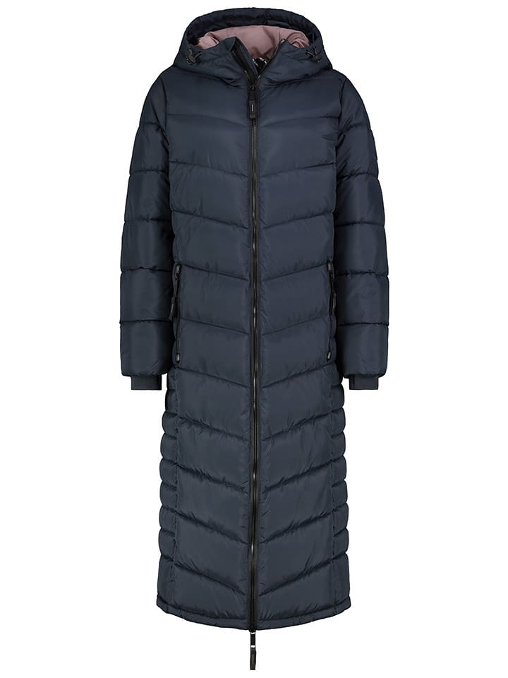 Sublevel Płaszcz pikowany w kolorze granatowym rozmiar: L