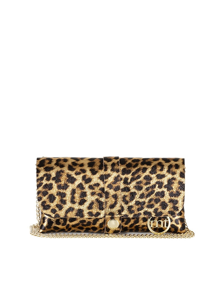 Mia Tomazzi Skórzana torebka "Balzaretti" w kolorze beżowo-brązowym - 24 x 13 x 6 cm rozmiar: onesize