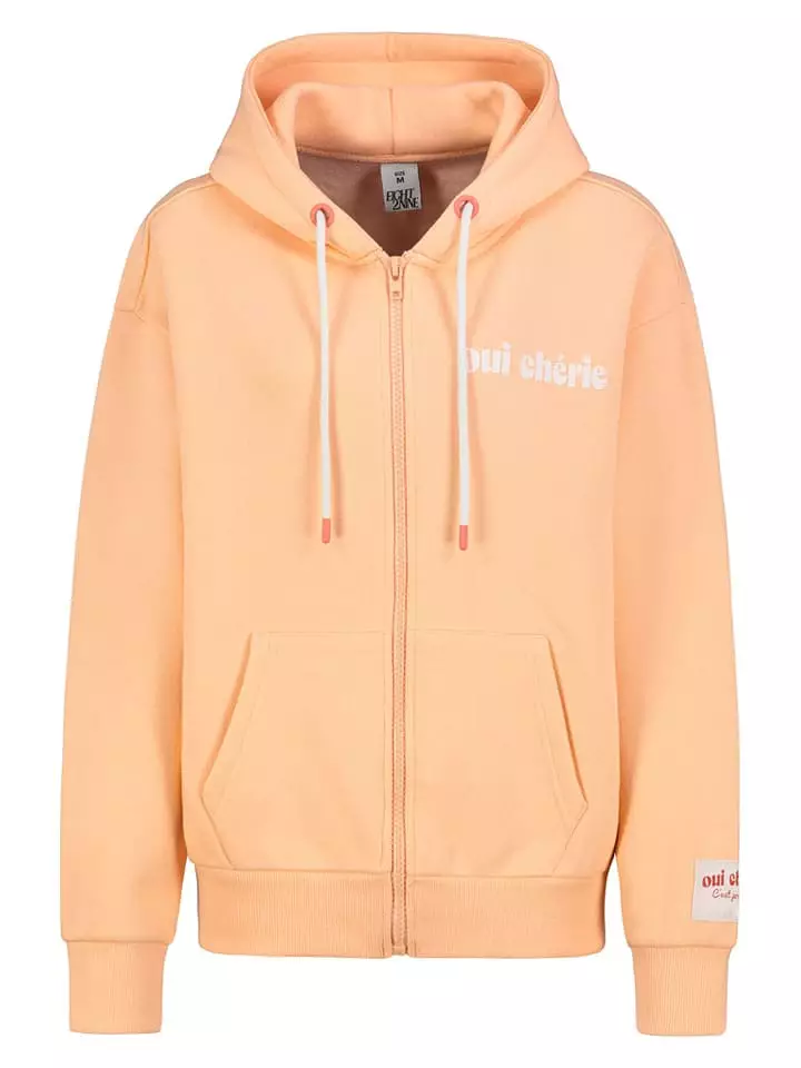 Eight2Nine Bluza w kolorze brzoskwiniowym rozmiar: L