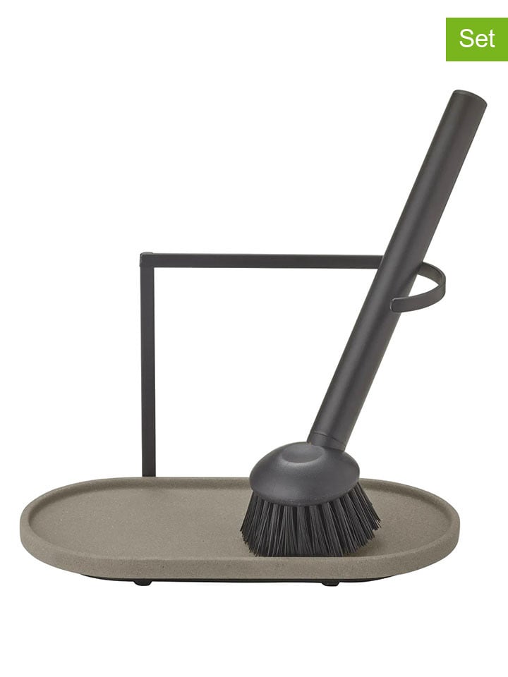 Blomus 3-częściowy zestaw "Dhuva" w kolorze beżowym do zmywania rozmiar: onesize