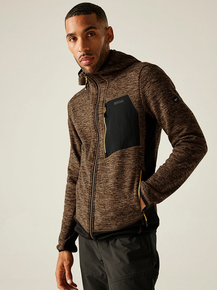 Regatta Kurtka polarowa "Alven" w kolorze jasnobrązowym rozmiar: XXL