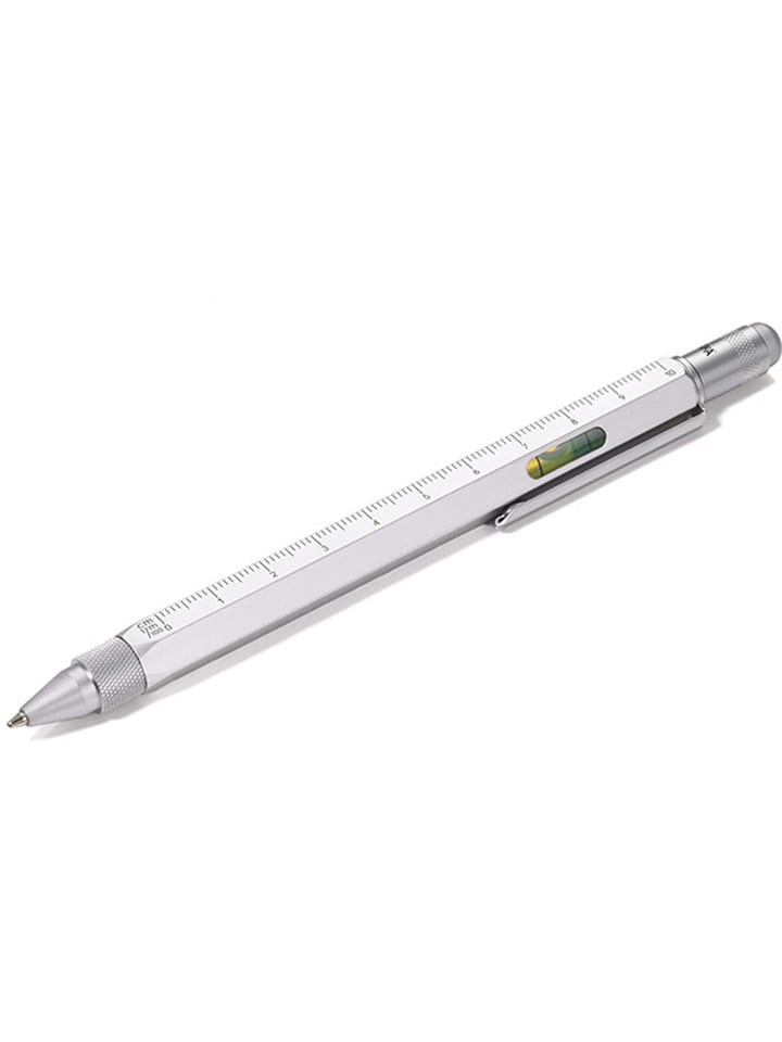 Troika Długopis wielozadaniowy w kolorze srebrnym rozmiar: onesize