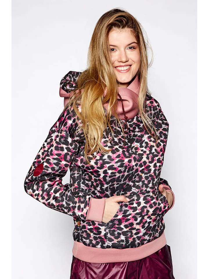 Waikane Vibe Bluza w kolorze różowo-czerwonym ze wzorem rozmiar: onesize