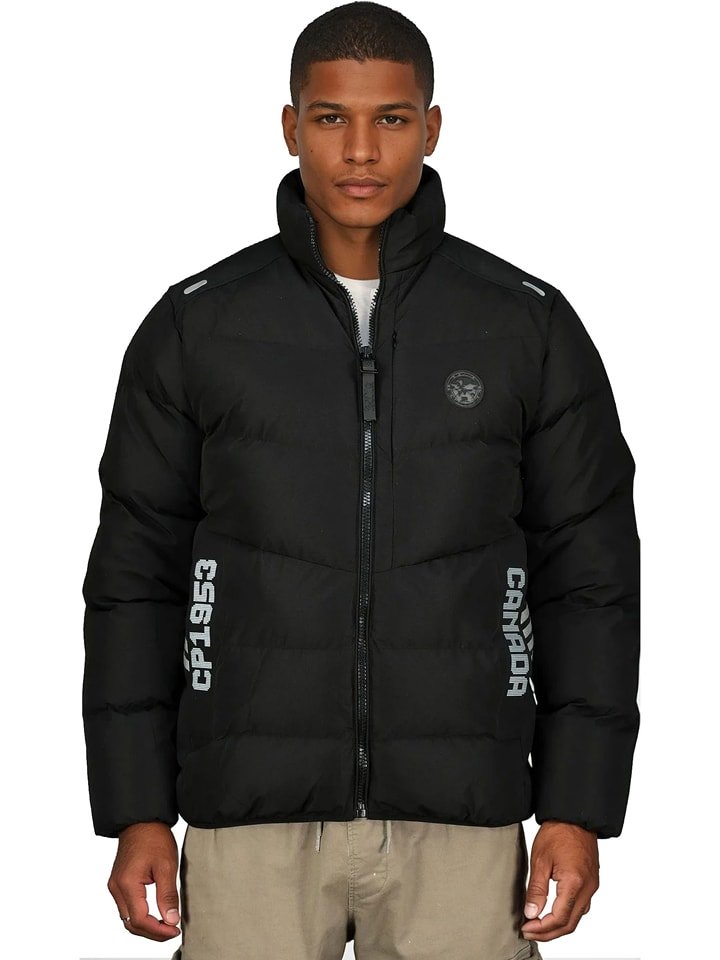 Geographical Norway Kurtka zimowa "Bincent" w kolorze czarnym rozmiar: XL