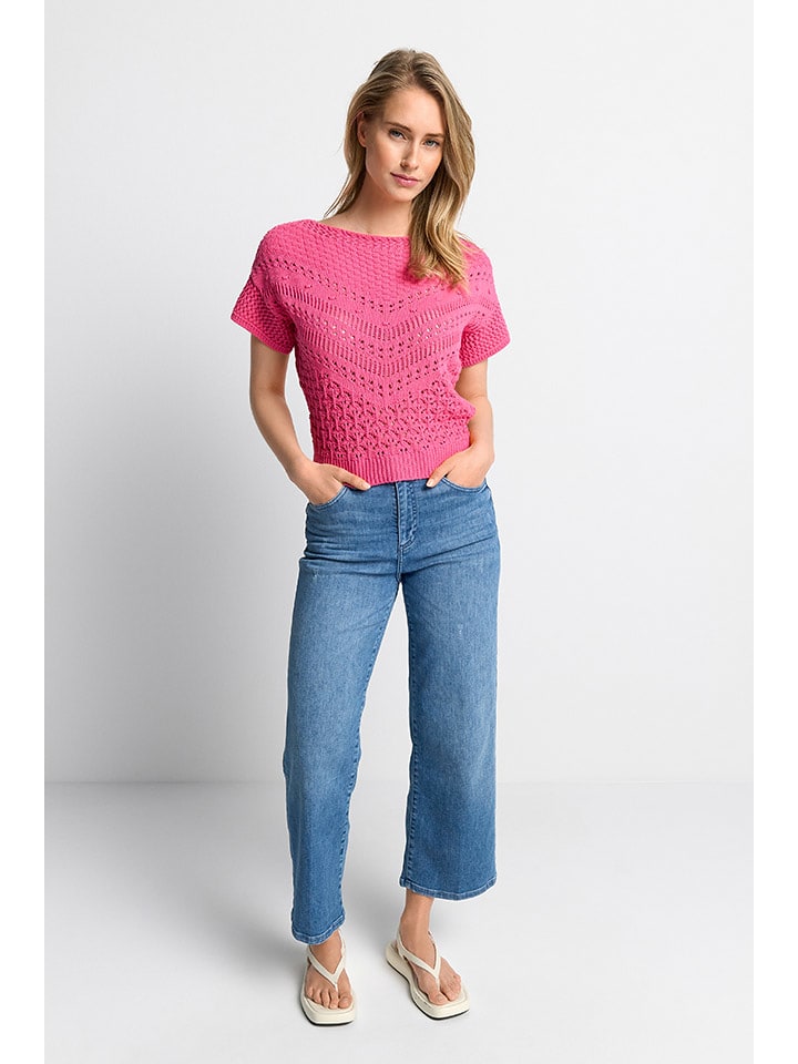 Rich & Royal Sweter w kolorze różowym rozmiar: M