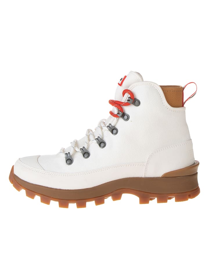 Hunter Botki w kolorze białym rozmiar: 38