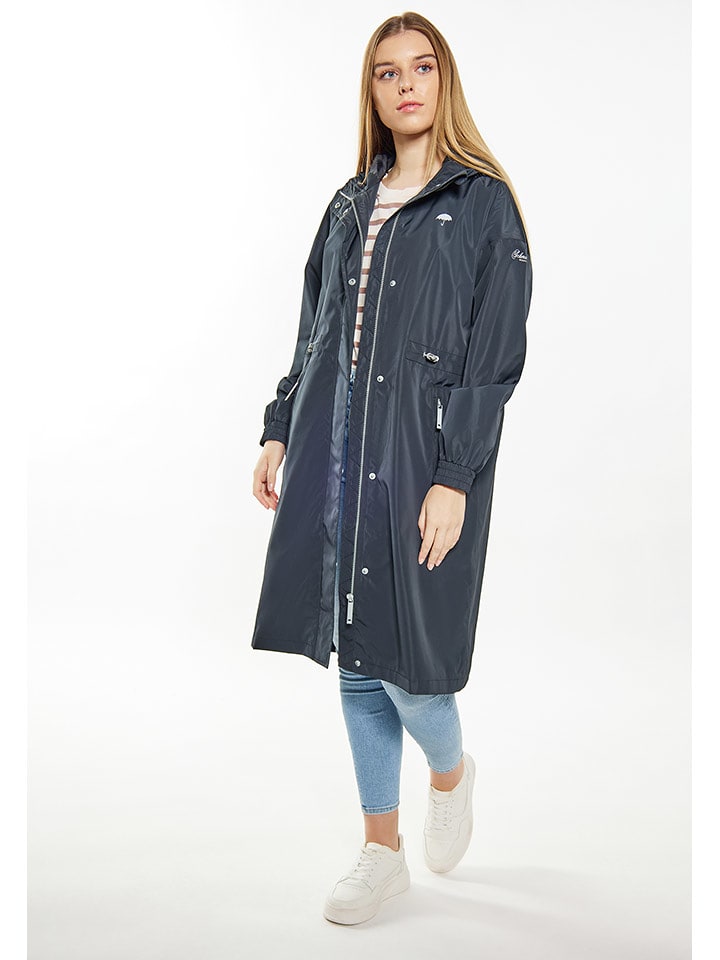 Schmuddelwedda Płaszcz przeciwdeszczowy w kolorze czarnym rozmiar: L