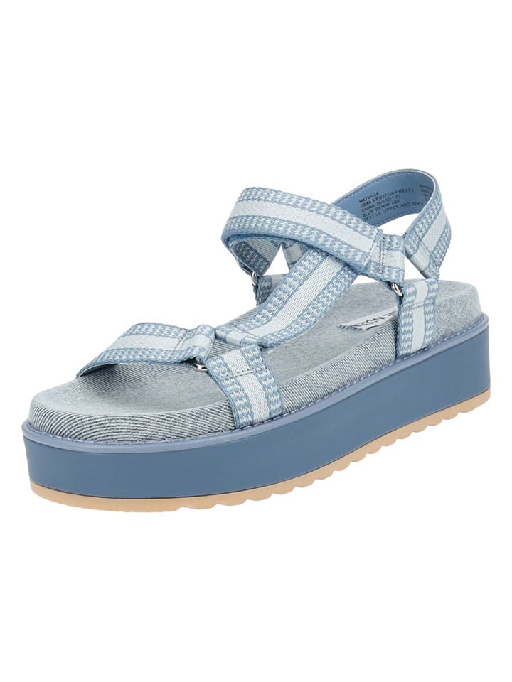 Steve Madden Sandały w kolorze błękitnym rozmiar: 39