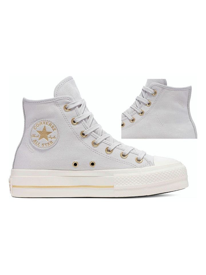 Converse Sneakersy "Chuck Taylor Lift Platform" w kolorze szarym rozmiar: 39