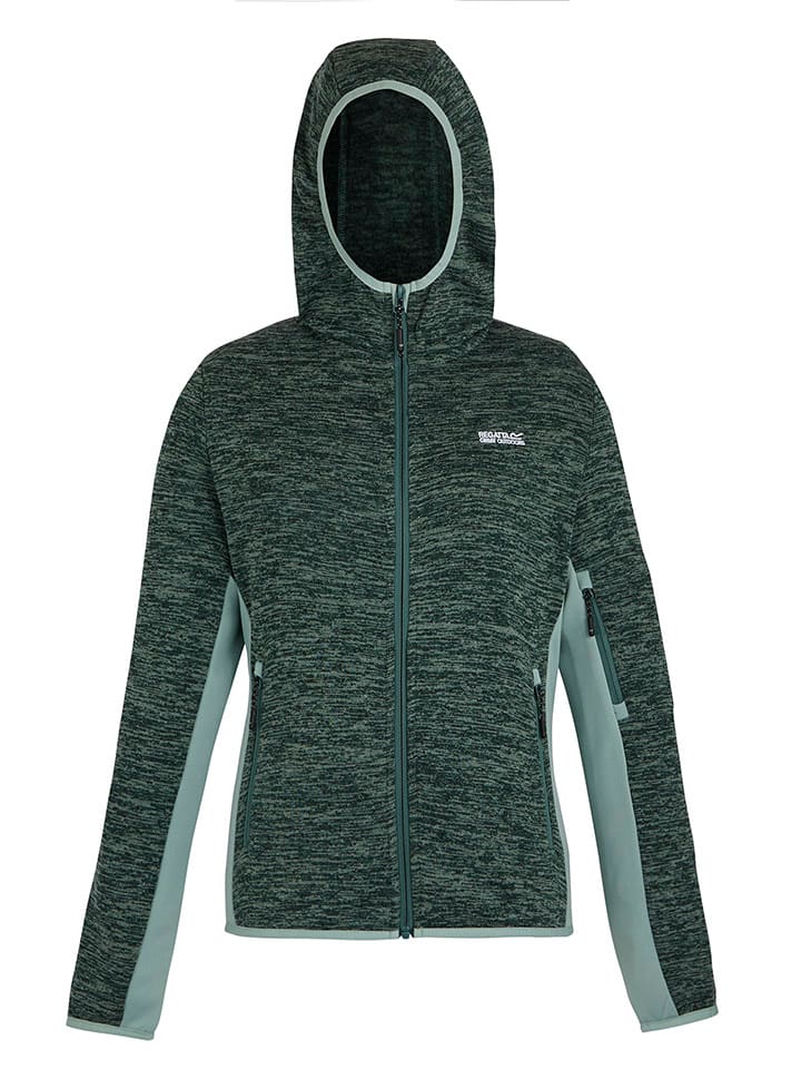 Regatta Kurtka polarowa "Kemilia" w kolorze zielonym rozmiar: 42