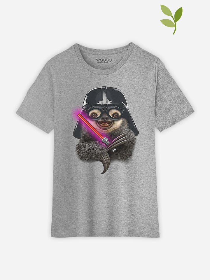 WOOOP Koszulka "Dead Sloth" w kolorze szarym rozmiar: 152