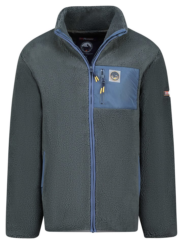 Geographical Norway Kurtka polarowa "Urock" w kolorze antracytowym rozmiar: XXL