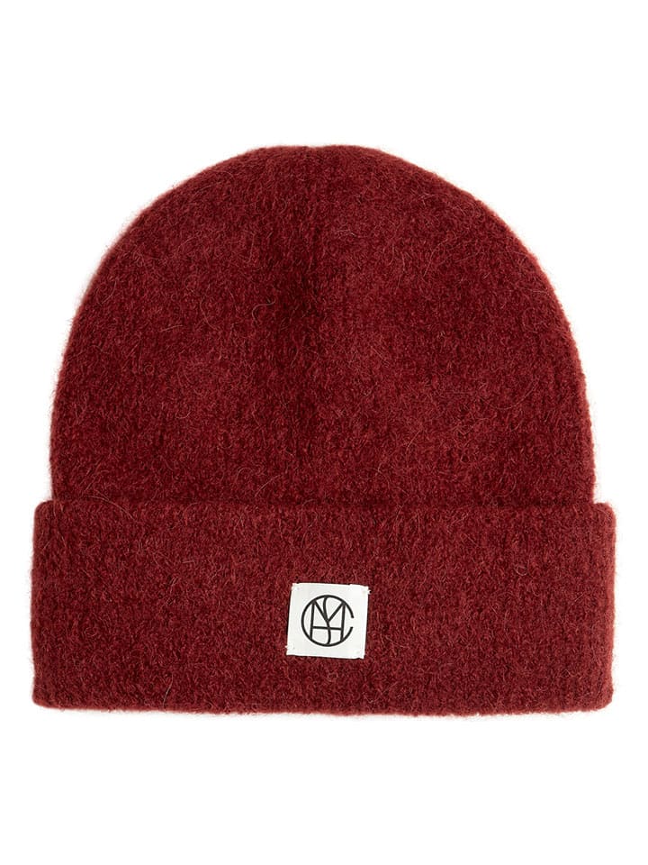 MOSS COPENHAGEN Czapka "Hope" w kolorze czerwonym rozmiar: onesize