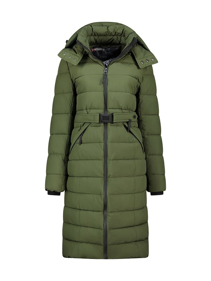 Geographical Norway Płaszcz zimowy "Cabimalimo" w kolorze khaki rozmiar: S