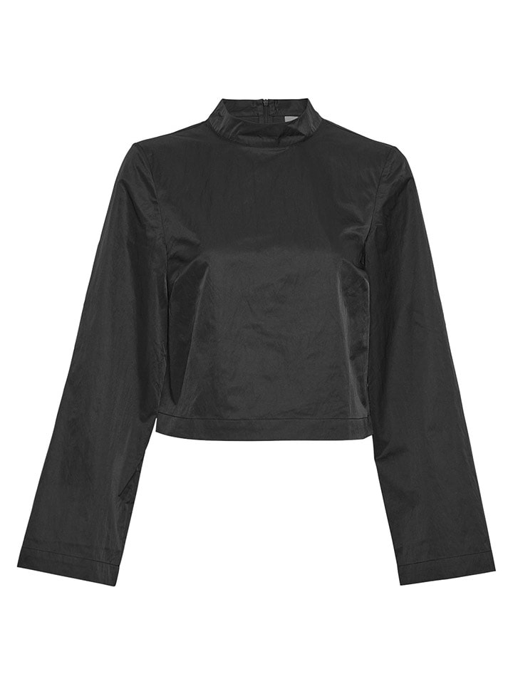 MOSS COPENHAGEN Bluzka "Camilla" w kolorze czarnym rozmiar: XL