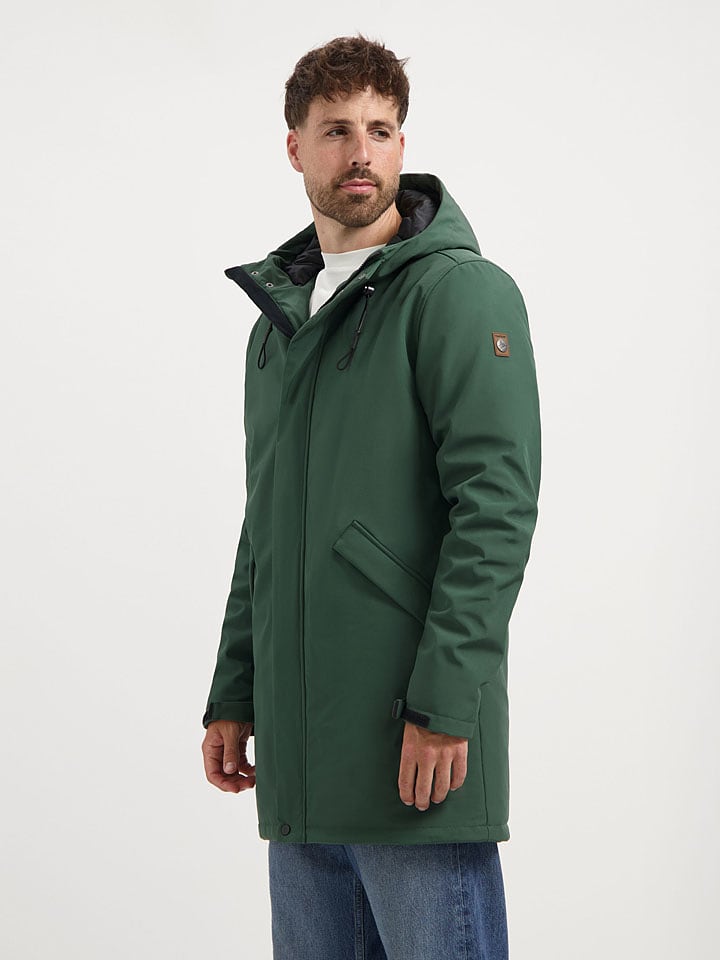 TRAVELIN' Kurtka softshellowa "Enok" w kolorze zielonym rozmiar: 3XL