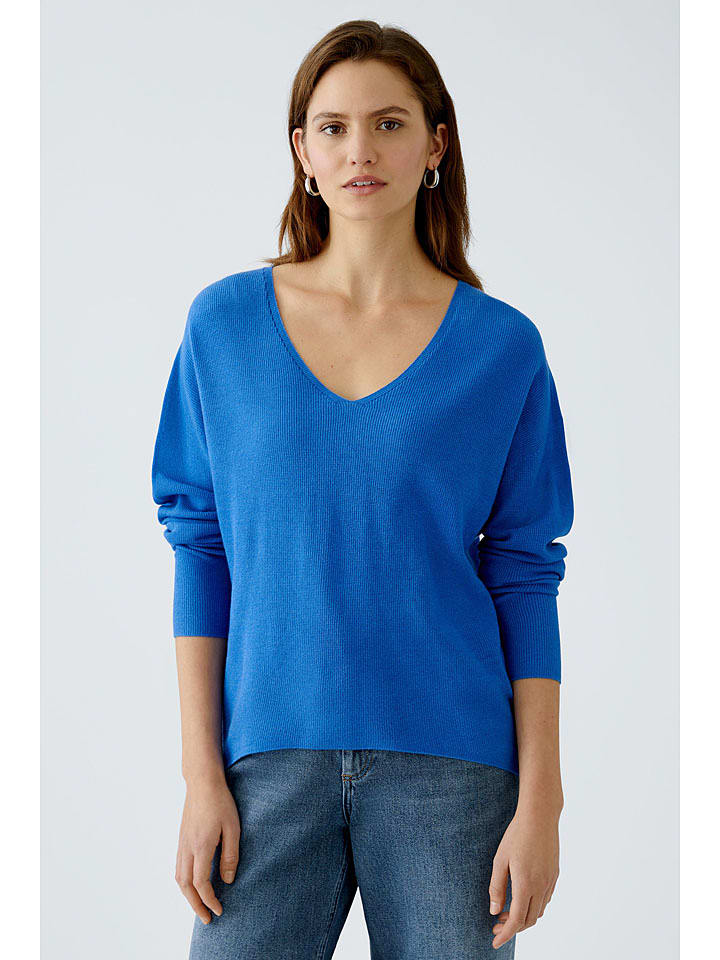 Oui Sweter w kolorze niebieskim rozmiar: 36