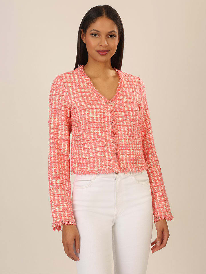 APART Blezer w kolorze koralowo-kremowym rozmiar: 38