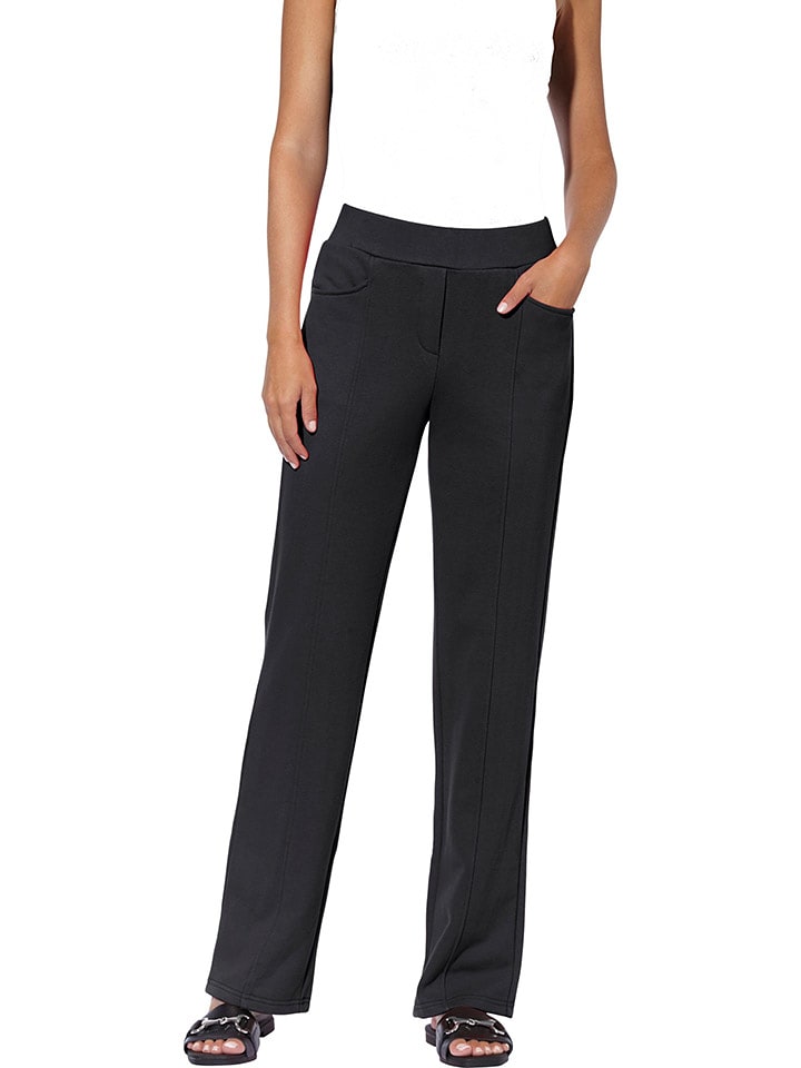 Heine Spodnie w kolorze czarnym rozmiar: 40