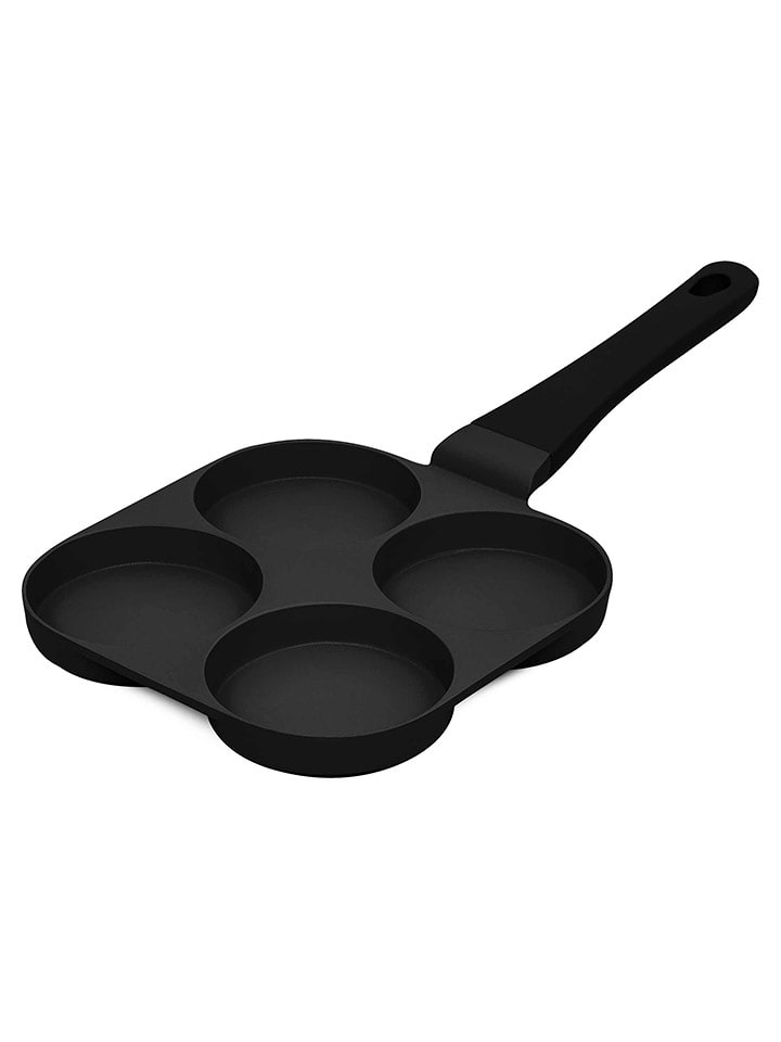 Berlinger Haus Patelnia "Black Rose Collection" w kolorze czarnym do hamburgerów - Ø 20 cm rozmiar: onesize