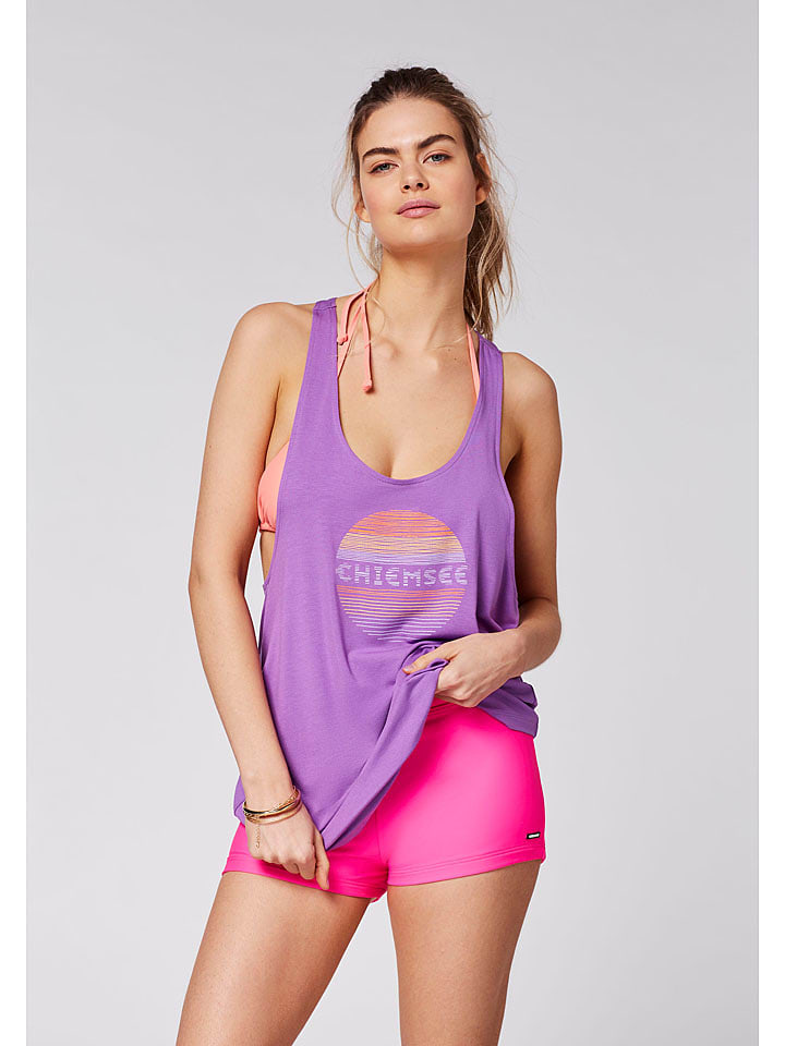 Chiemsee Top "Velle" w kolorze fioletowym rozmiar: XL