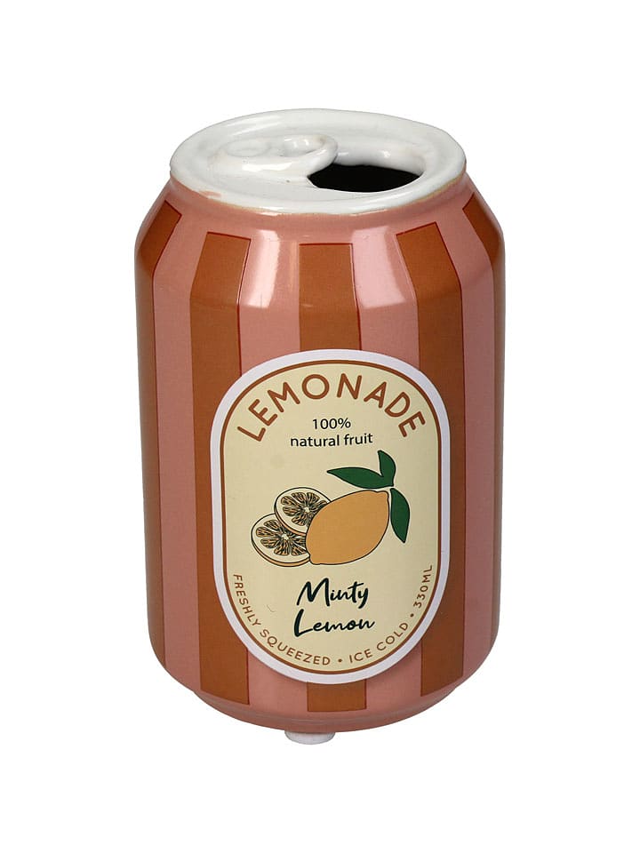 Kersten Wazon "Lemonade" w kolorze pomarańczowo-jasnoróżowym - wys. 11,3 x Ø 7 cm rozmiar: onesize