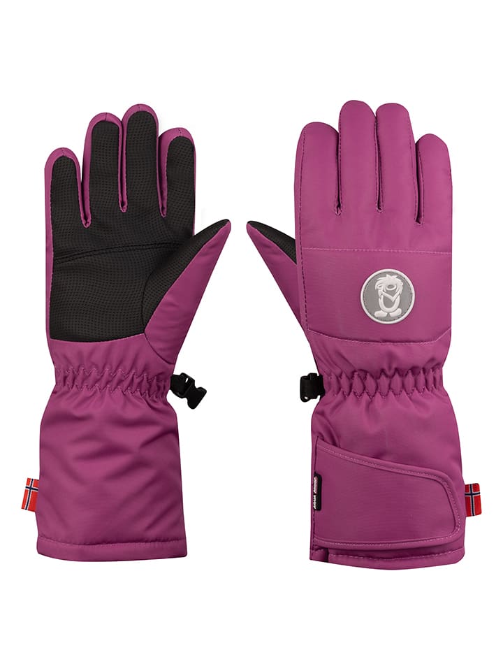 Trollkids Rękawiczki funkcyjne "Nervik" w kolorze różowym rozmiar: 4