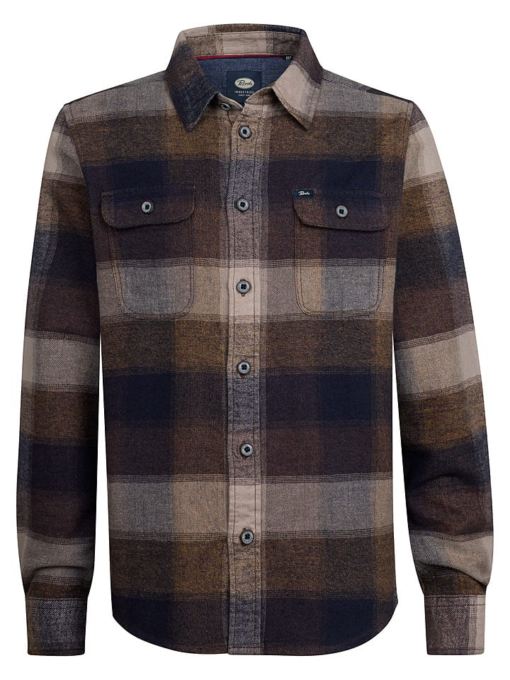 Petrol Industries Koszula w kolorze brązowym rozmiar: 164