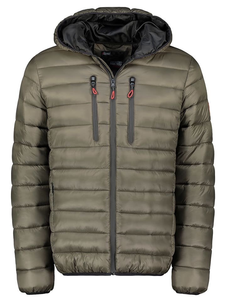 Canadian Peak Kurtka pikowana "Alareak" w kolorze khaki rozmiar: L