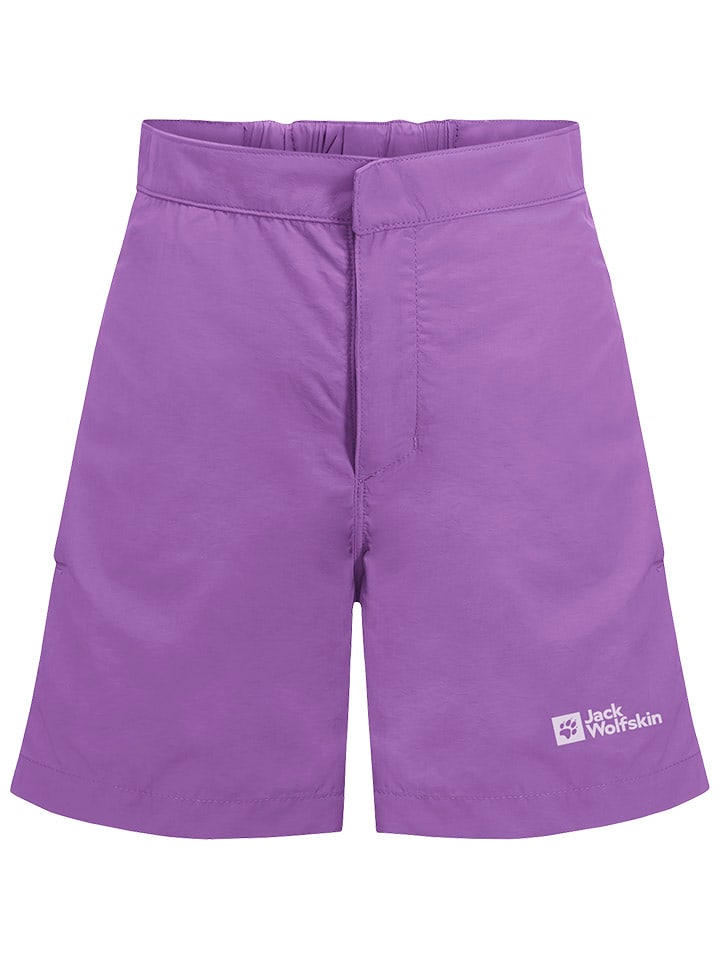 Jack Wolfskin Szorty funkcyjne "Sun" w kolorze fioletowym rozmiar: 152