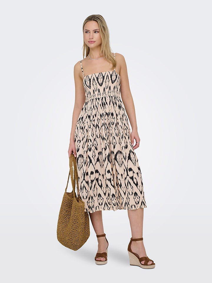 JDY Sukienka w kolorze beżowym rozmiar: XL