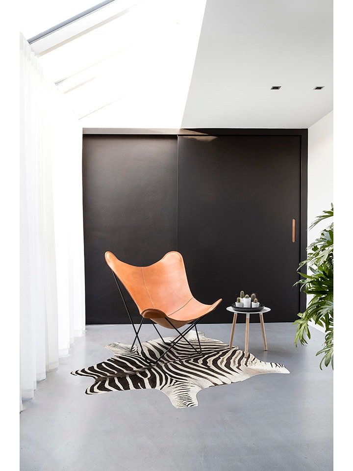 bobochic Dywan "Zelie" w kolorze czarno-białym rozmiar: 190x155 cm