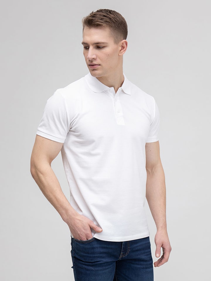 BIG STAR Koszulka polo w kolorze białym rozmiar: 3XL