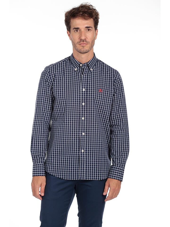 The Time of Bocha Koszula w kolorze granatowym rozmiar: M