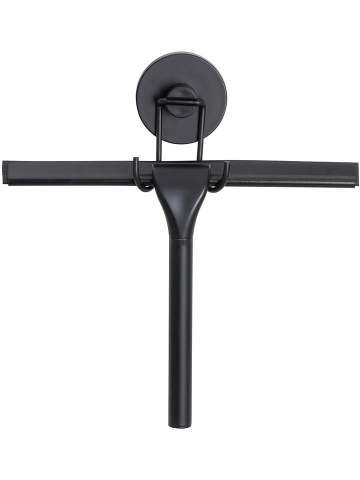 Wenko Ściągaczka prysznicowa w kolorze czarnym - 21,5 x 25 cm rozmiar: onesize