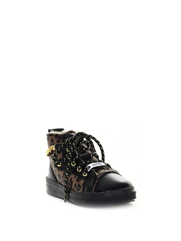 Bartek Skórzane trzewiki w kolorze brązowo-czarnym rozmiar: 27