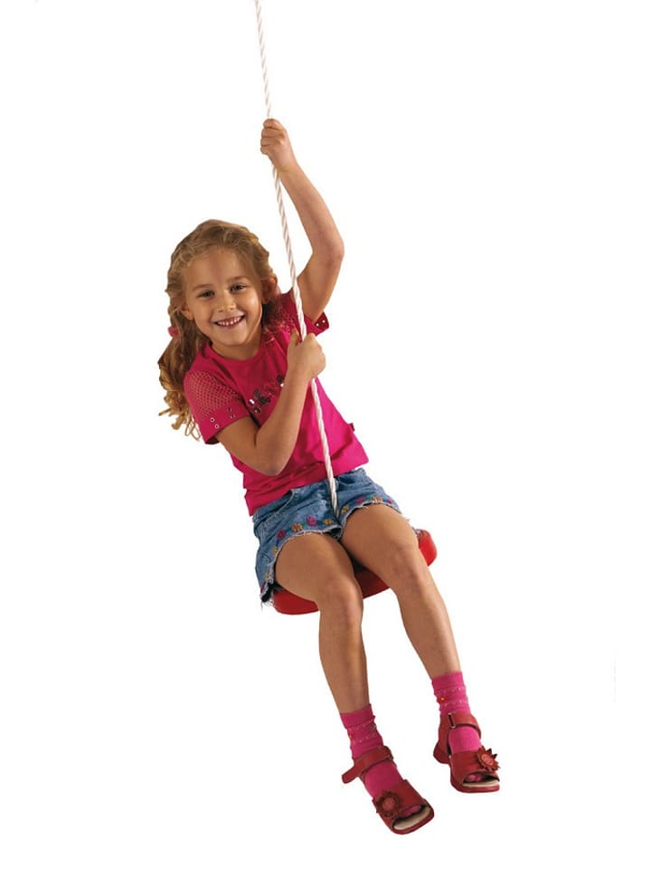 Happy People Huśtawka w kolorze czerwonym - 3+ rozmiar: onesize