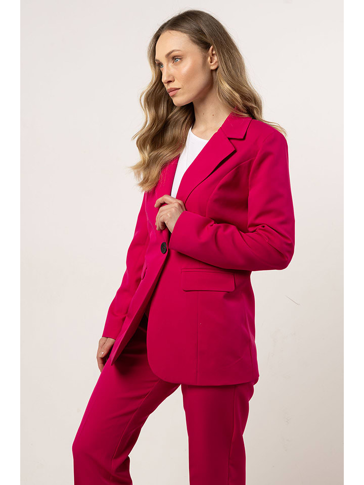 Awama Blezer w kolorze różowym rozmiar: XL