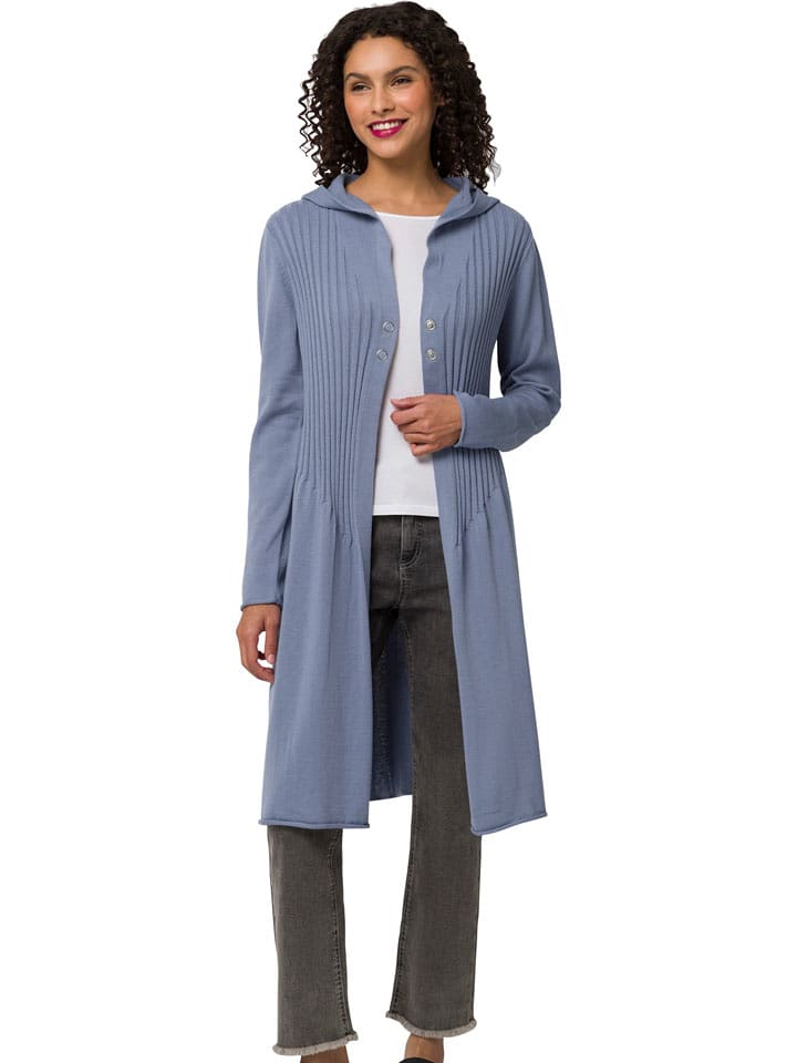 Heine Kardigan w kolorze niebieskoszarym rozmiar: 42