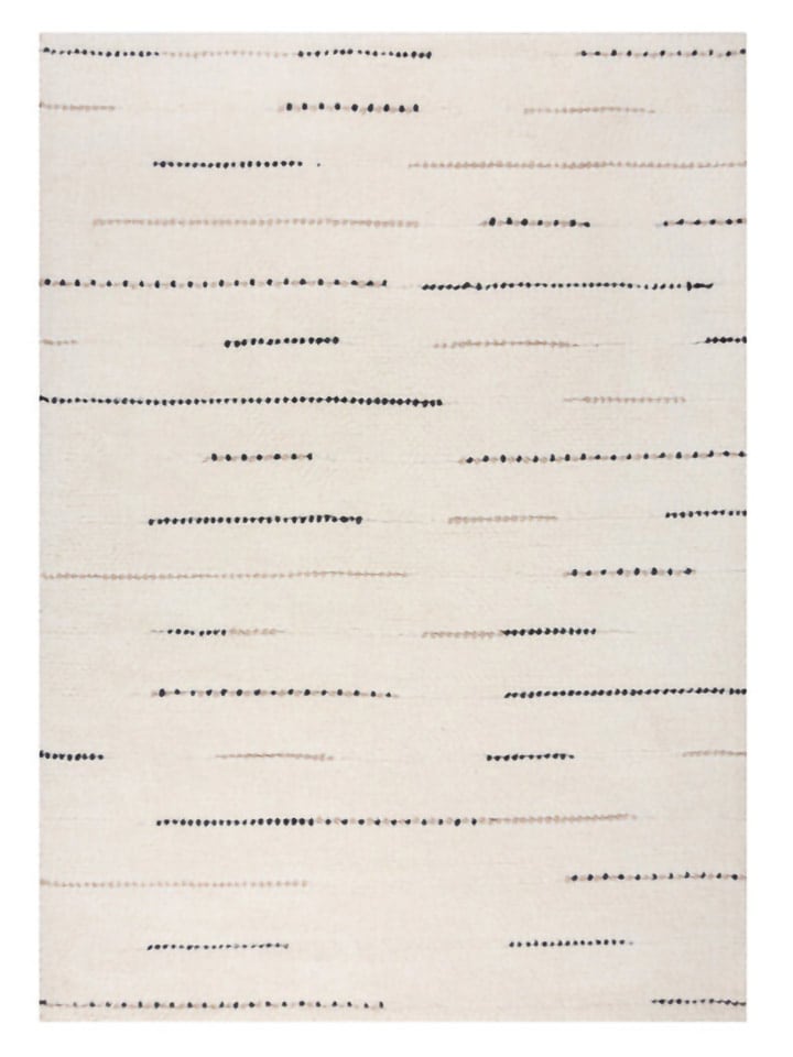 Flair Rugs Wełniany dywan "Dottie" w kolorze czarno-białym rozmiar: 200x290 cm