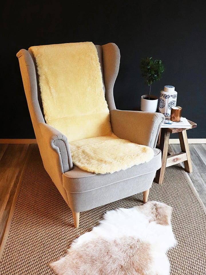 Kaiser Naturfellprodukte Wyściółka wełniana w kolorze kremowym rozmiar: 145x50 cm